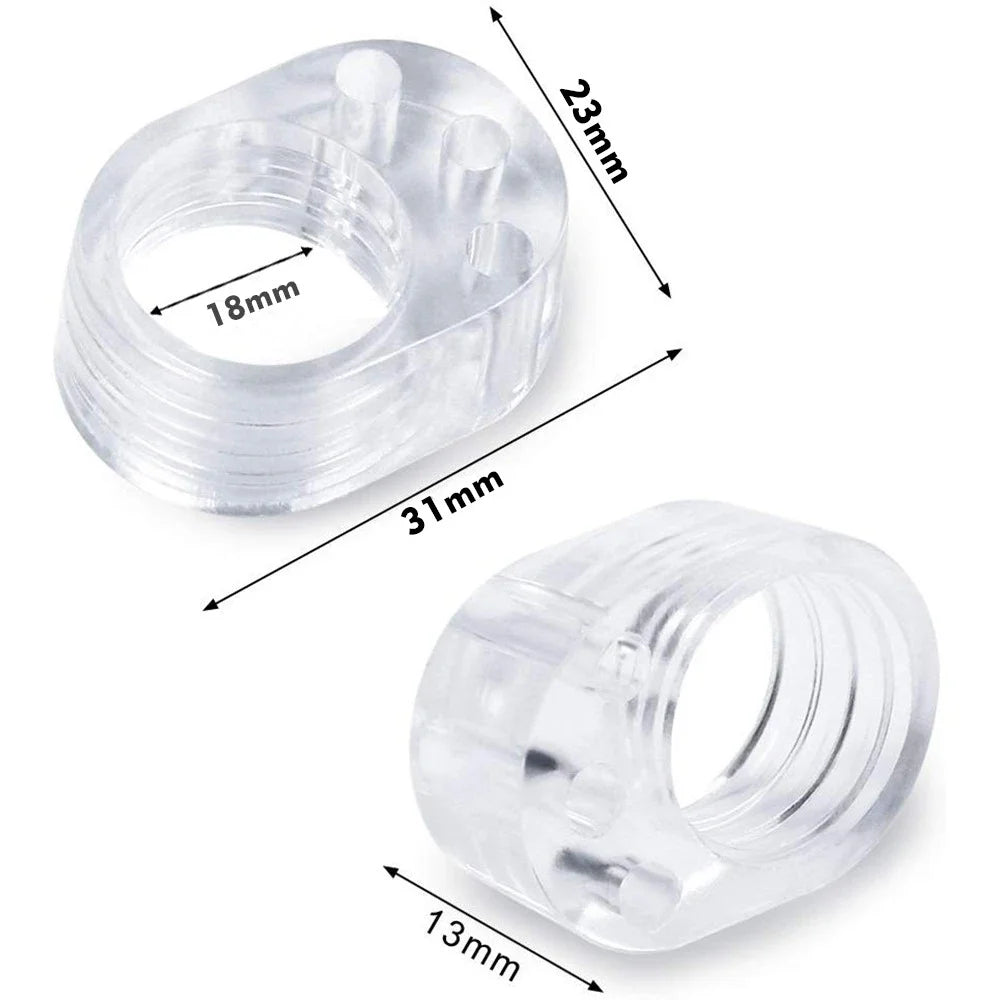 Stop Floor Door Stops Buffer No Drill Door Stopper Home Improvement Furniture Wall Safety Hardware Transparent Supplies Silicone