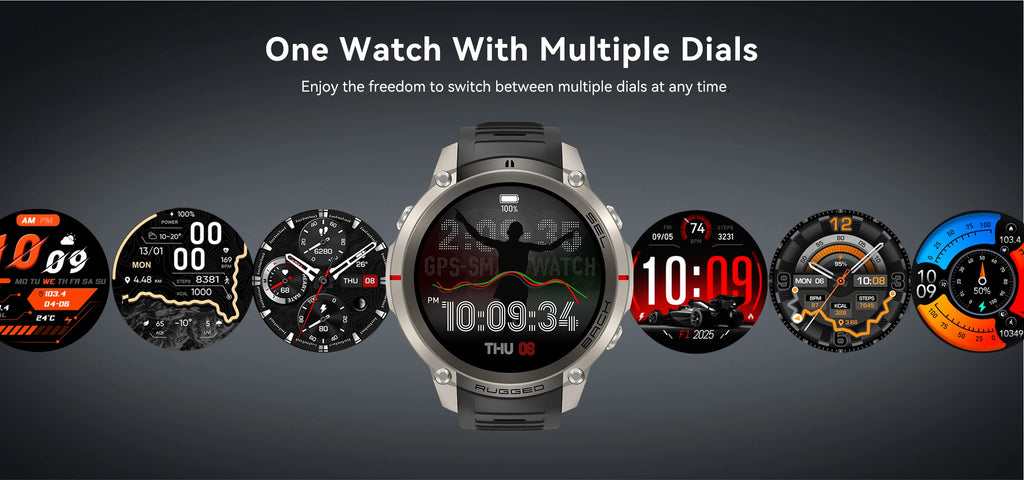 2026New Outdoor GPS Smart Watch Offline Maps Download Compass Tracking 5ATM Waterproof Tactics Sport Smart Bracelet For Men gift