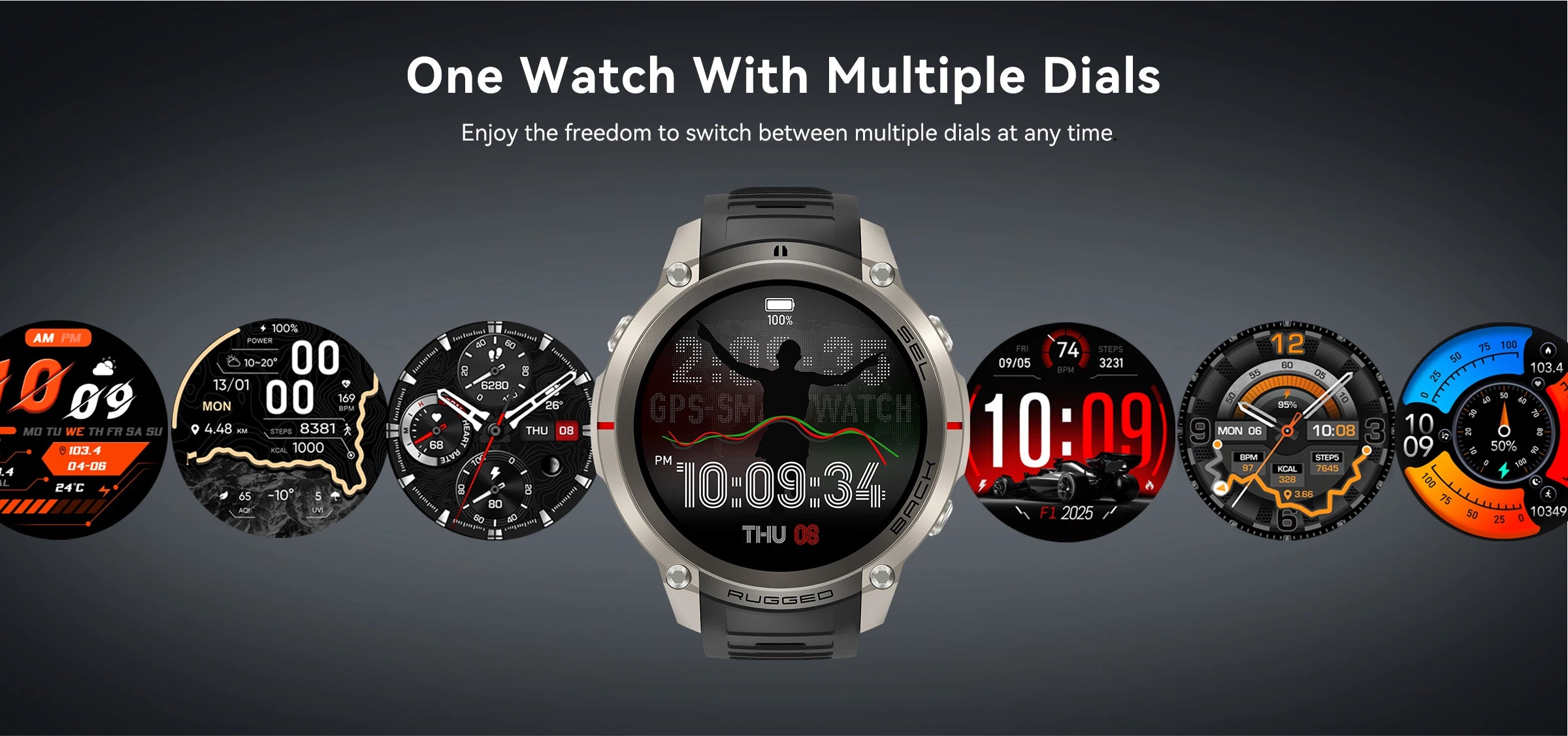 2026New Outdoor GPS Smart Watch Offline Maps Download Compass Tracking 5ATM Waterproof Tactics Sport Smart Bracelet For Men gift