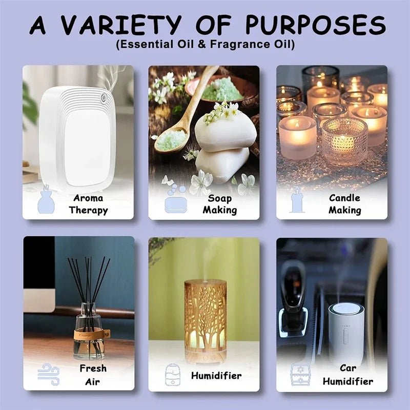 Namste Smart Fragrant Oil Diffuser Home Car Aroma Diffuser Starry Light Smell Distributor Interior Perfume Scent Air Freshener