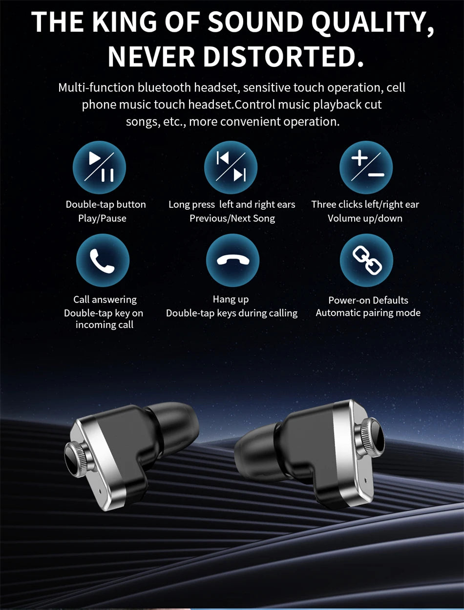 LIGE With Earbuds Bluetooth Headset Smartwatch Women Speaker Tracker Music Sport Watch Men Waterproof Smart Watch AMOLED Screen
