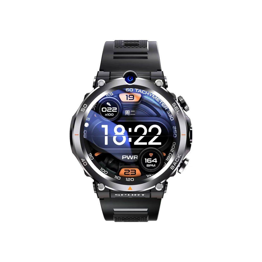 Sport Smartwatch 256GB GPS Wifi Download APP Dual Camera Video Calls Supports Google Play Smart Watch 4G SIM Card For Men Women