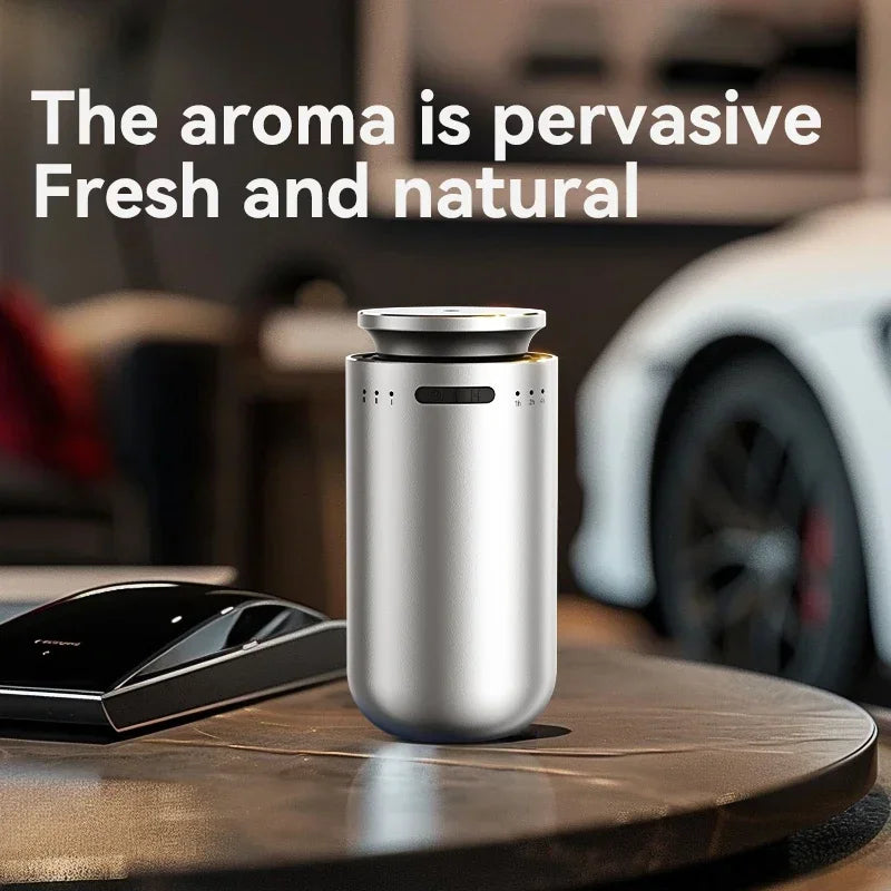 Portable Car Aroma Diffuser Machine for Car Air Freshener Electric Smell for Home Room Wireless Essential Oils Diffuser