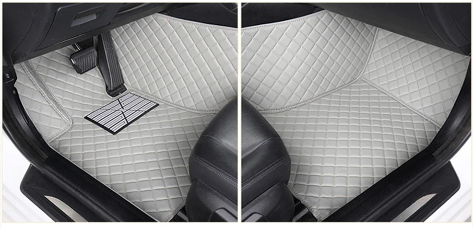 YOGOOGE Custom Car Floor Mats For Fiat Freemont Auto Carpets Foot Coche Accessorie