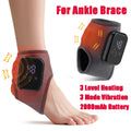 Electric Wrist Brace with Adjustable Hot Compress Vibration Massage Ankle Guard Band Carpal Tunnel Hand Foot Protection Tool