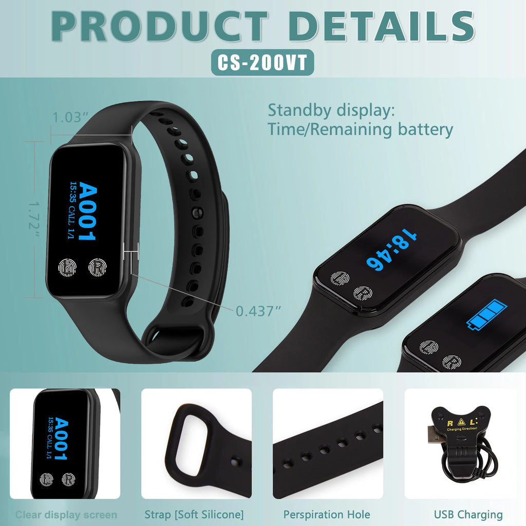 Byhubyeng Cafe Waiter Service Buzzer 20 Restaurant Table Call Button Transmitter 3 Watch Waiter Pager Wireless Calling System