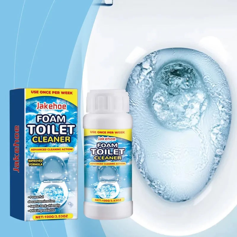 Foam Toilet Cleaner Deep Cleaning Strong Decontamination And Odor Removal Suitable For Squat Pits Urinals Toilet Tanks