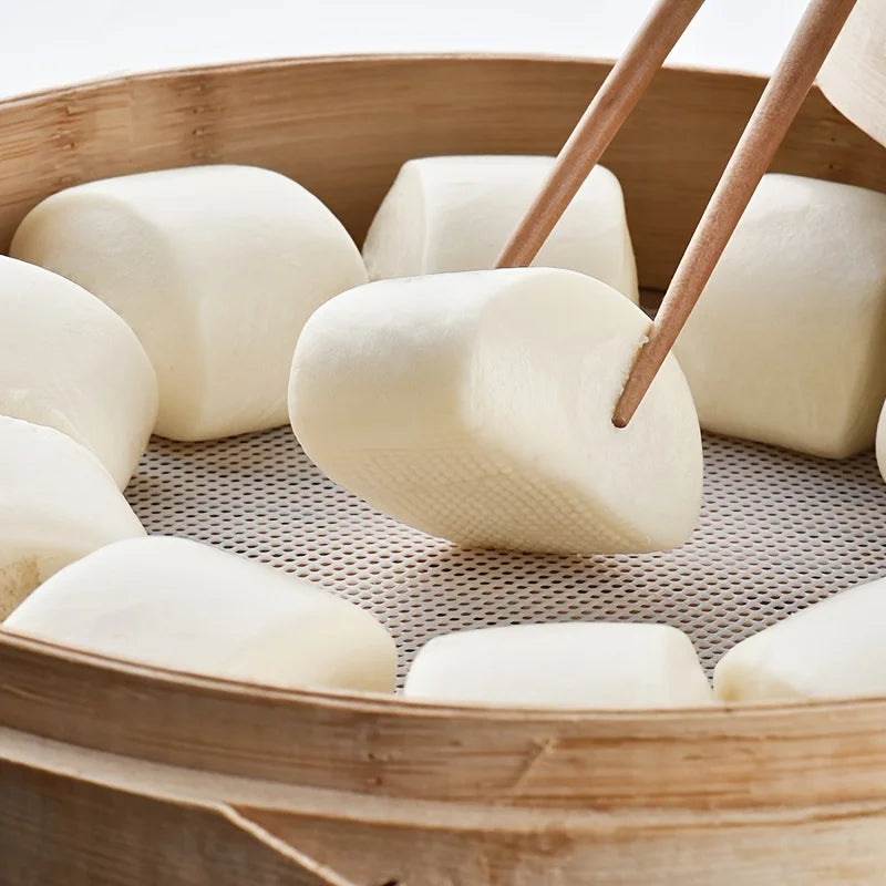 5Pcs Silicone Steamer Pad High Temperature Resistance Steamer Cloth Reusable Non-Stick Steamer Liners Dim Sum Cooking Steam Mat