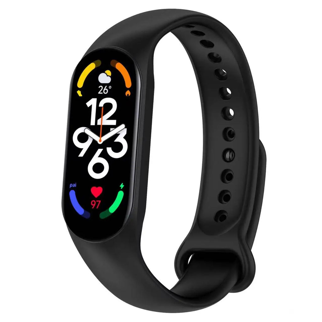 Sports Silicone Strap For Xiaomi Mi Band 7 6 5 4 3 Bracelet Wristband Miband 7 Belt strap For mi band 6 5 4 3 Correa Accessories