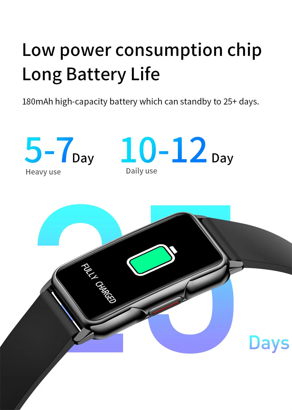 Smart Bracelet Women Smartwatch Men Heart Rate Blood Oxygen Waterproof Sport Fitness Smart Band Watch Call Reminder Ladies+Gift