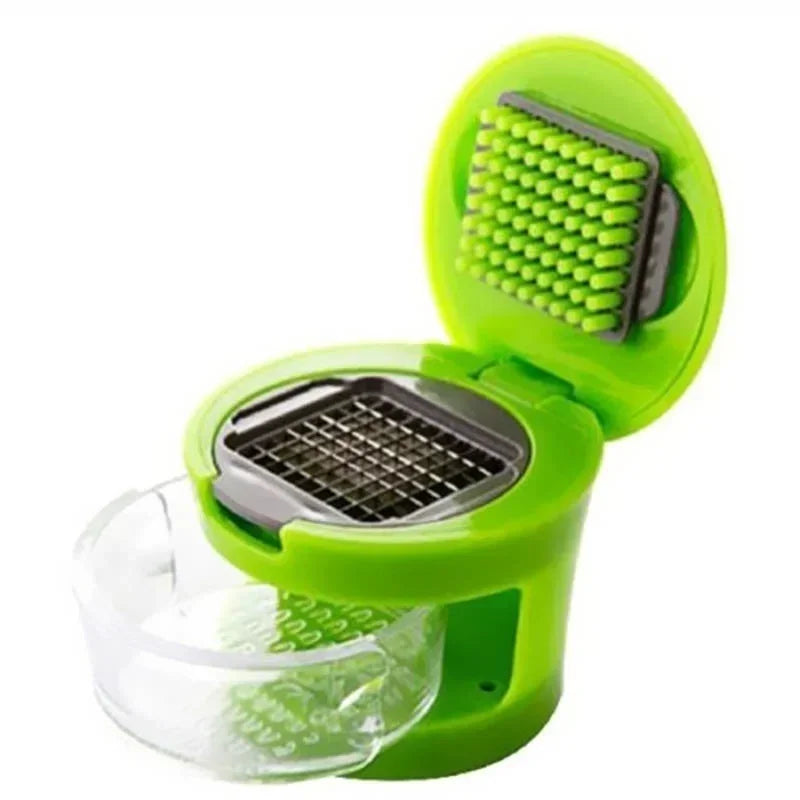 NEW Stainless Steel Manual GarlicPress Household Garlic Kitchens GarlicCutter Minced Machine Tool Kitchen Gadget Accessories