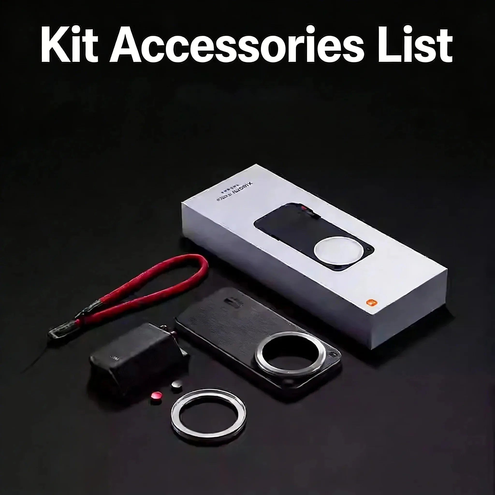 Original Xiaomi 17 Ultra Professional Photography Kit with Red Wrist Strap For Professional Mobile Creation
