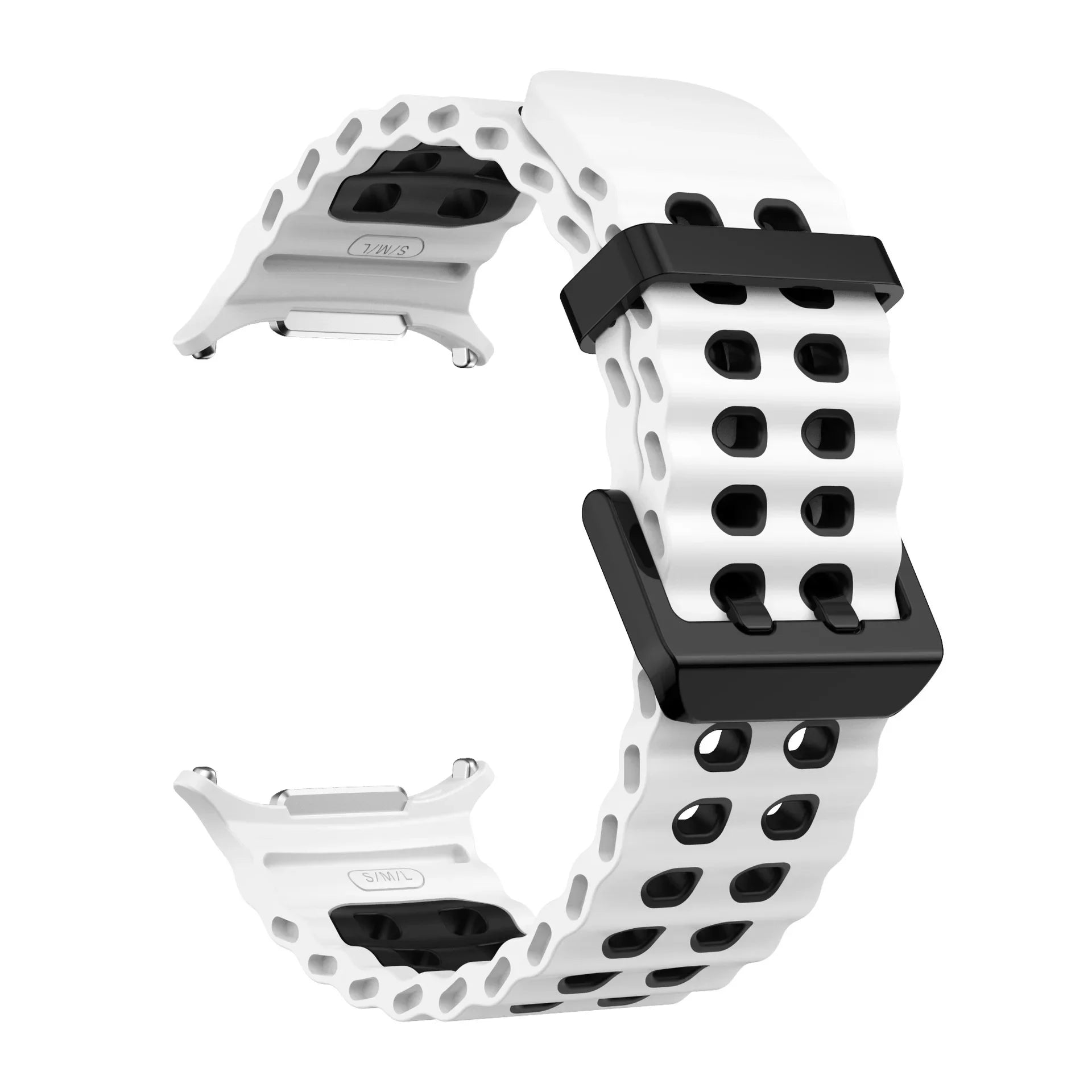 Ocean Silicone Strap for Samsung Galaxy Watch Ultra 47mm Sports Breathable Bracelet Wristband For Galaxy Watch Ultra 47mm Correa
