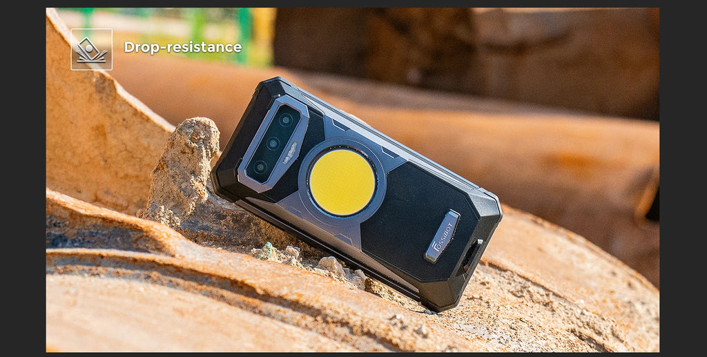 FOSSIBOT F102 Rugged 20GB+256GB 16500mAH Android 13,6.58 FHD, Camping Light  Waterproof, NFC 108MP,Helio G99 33W Fast Charging