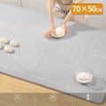 Kitchen Pastry Board Extra Thick Non-Slip Silicone Baking Mat Food Grade Rolling Dough Pastry Mat for Pizza Pasta Cookies