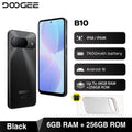 Global Version DOOGEE B10 Smartphone Android 16 7600mAh Battery 6GB 256GB 6.6'' Display 64MP AI Camera IP68 / IP69K Mobile Phone