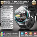 New For Health ECG+PPG Smart Watch Lipids Uric acid Blood Pressure Health watch Men NFC 100+Sport HD Bluetooth call Clock Women