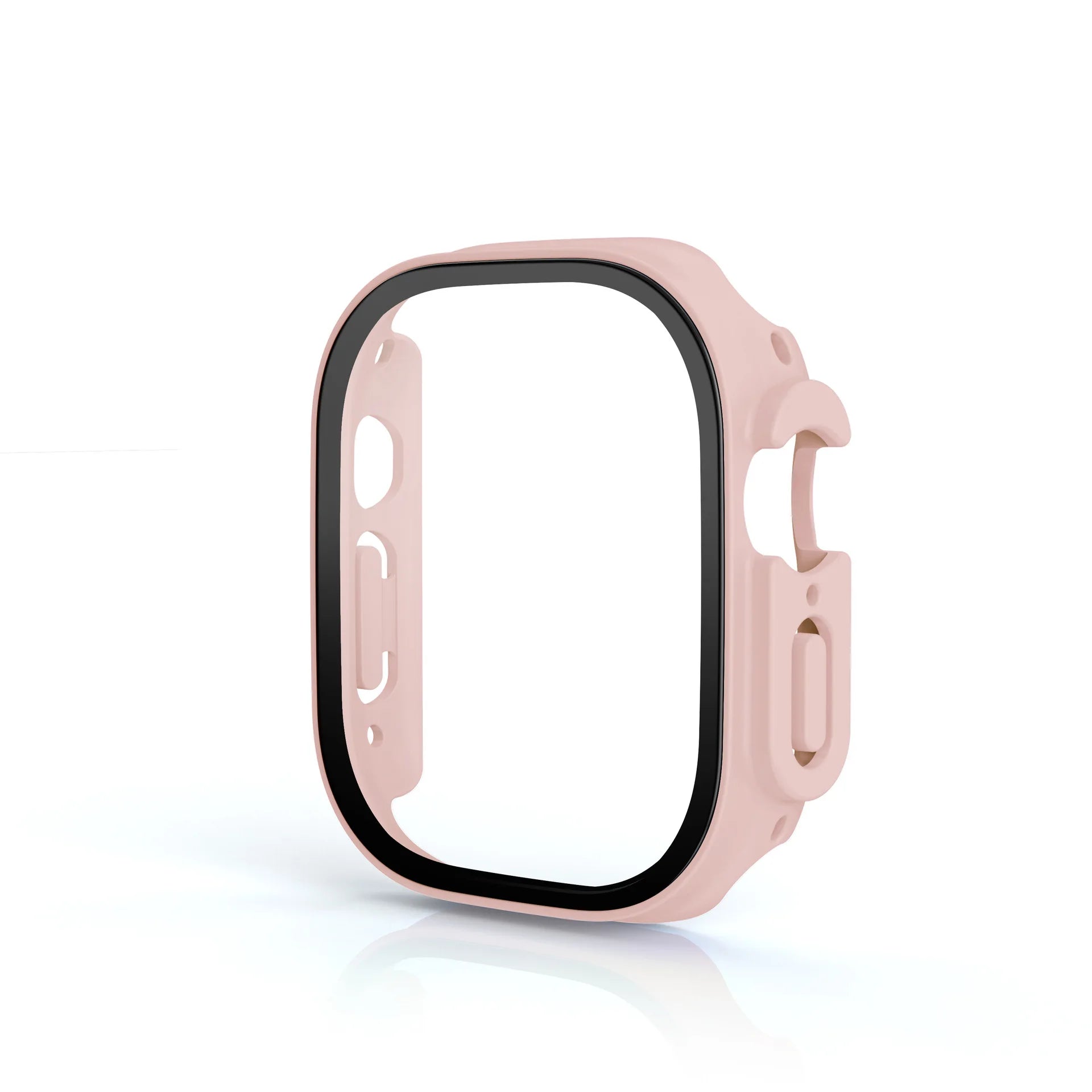 HD Tempered Glass+Case For Apple Watch Ultra 3 49mm PC Bumper+Screen Protector Cover iWatch Ultra 2/1 49mm drop resistance Shell