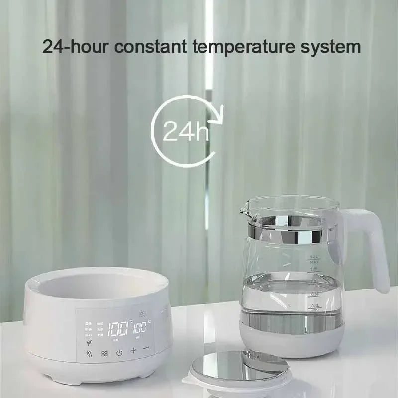 1.2L Constant Temperature Pot 24 Hours Hot Water Keep Warm Smart Insulation Pot Baby Brewing Milk Powder Electric Kettle