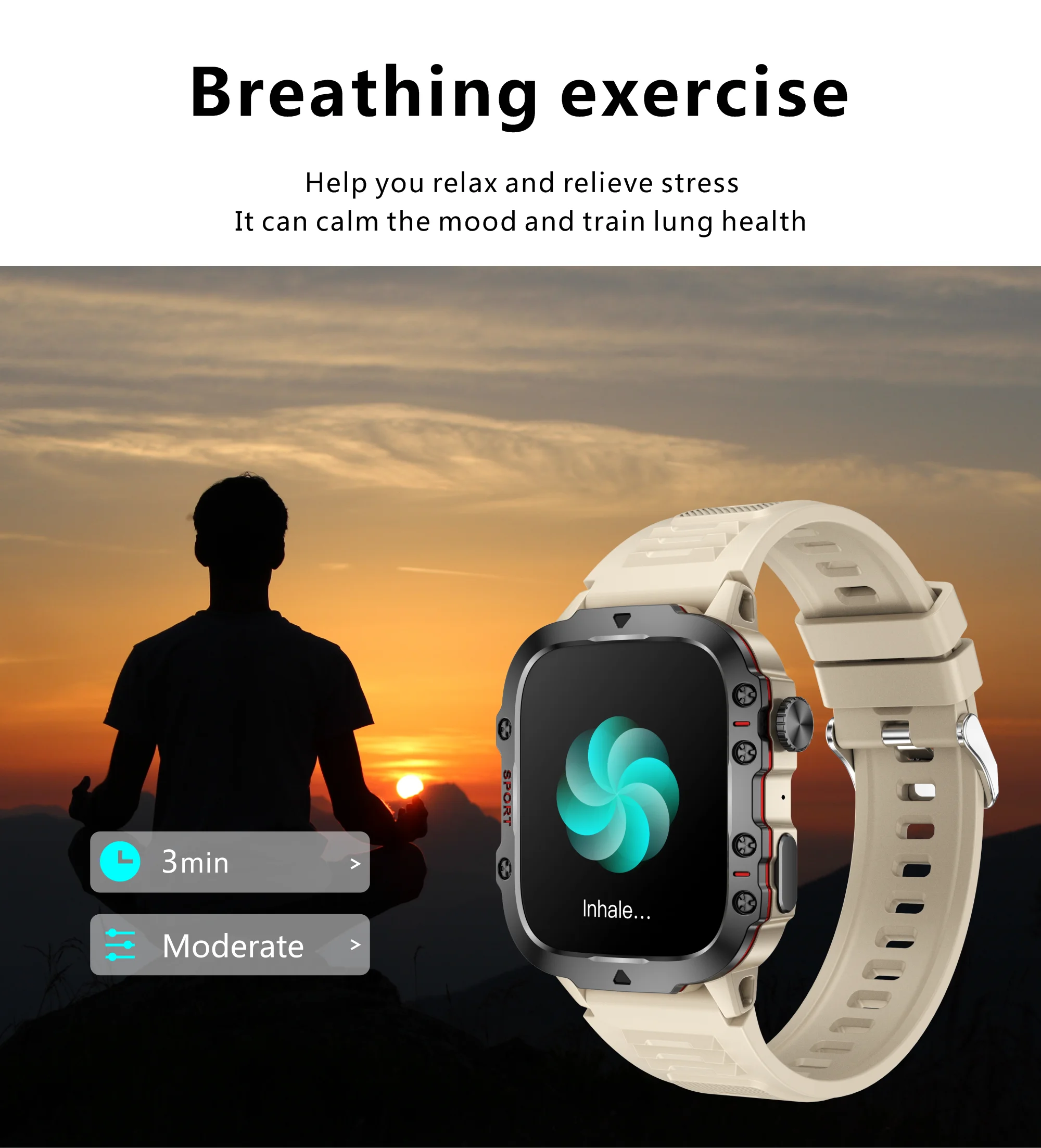 Military GPS Tracker SmartWatch Men 5ATM Outdoor Sports Fitness Tracker Health Monitor 1.96 BT Call Smartwatch For IOS Android