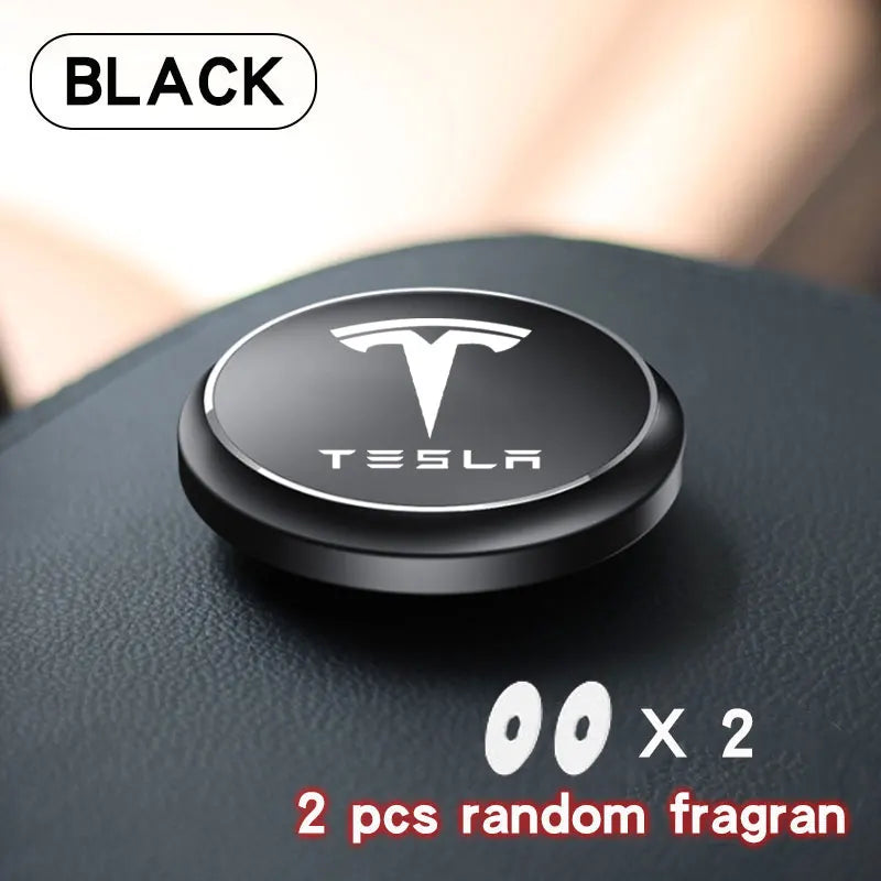 Car Flying Saucer Air Freshener Solid Aroma Perfume Diffuser Auto Perfume Aromatherapy for Tesla model 3 Y X S Accessories