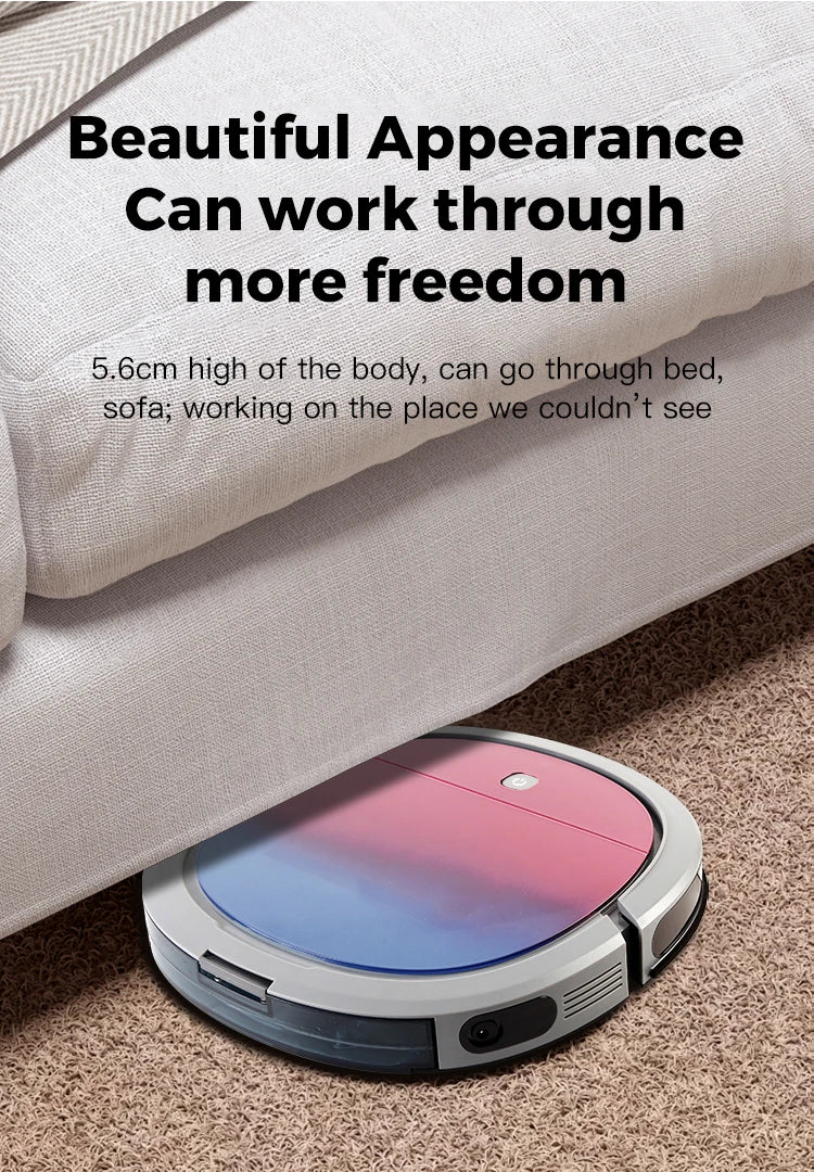 Home Appliance Robot Vacuum Cleaner 180ml Water Tank,Sweeper and Mop Commercial Cleaning Robots House Keeping Vacuum Cleaners