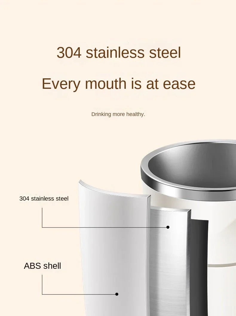 380ML Electric Coffee Self Mixing Mug IP67 Waterproof Coffee Stirring Mug USB Charging Digital Display Automatic Magnetic Cup