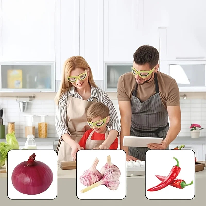 Kitchen Special Protective Glasses Cut Onion Protection Accessories Plastic Goggles Cooking Eyes Tools Barbecue Safety Prot