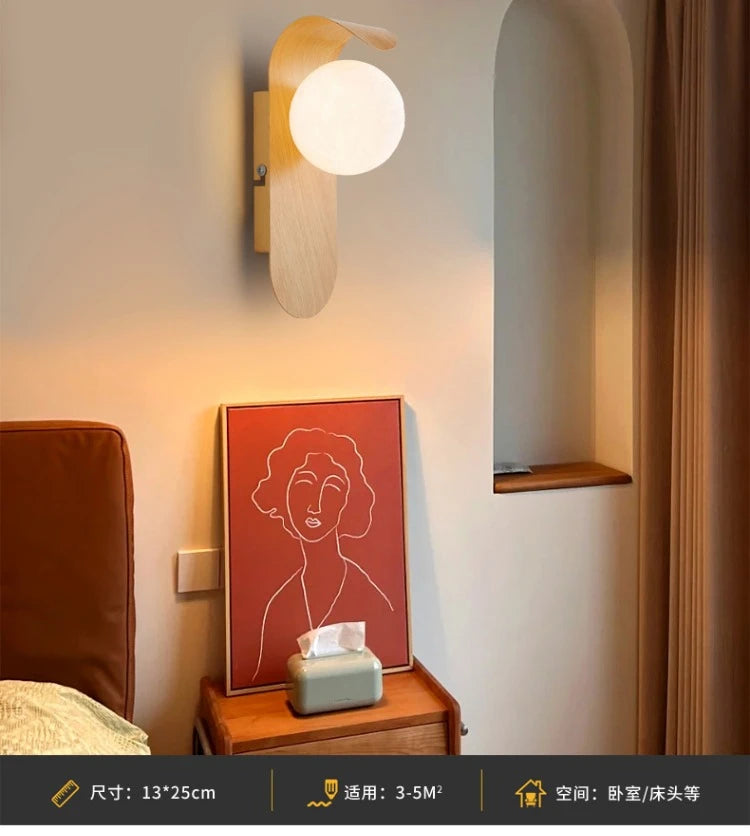 Modern Minimalist Wall Lamp Luxury Creative Led Wall Light For Bedroom Living Room Background Hallway Corridor Ambiance Fixture