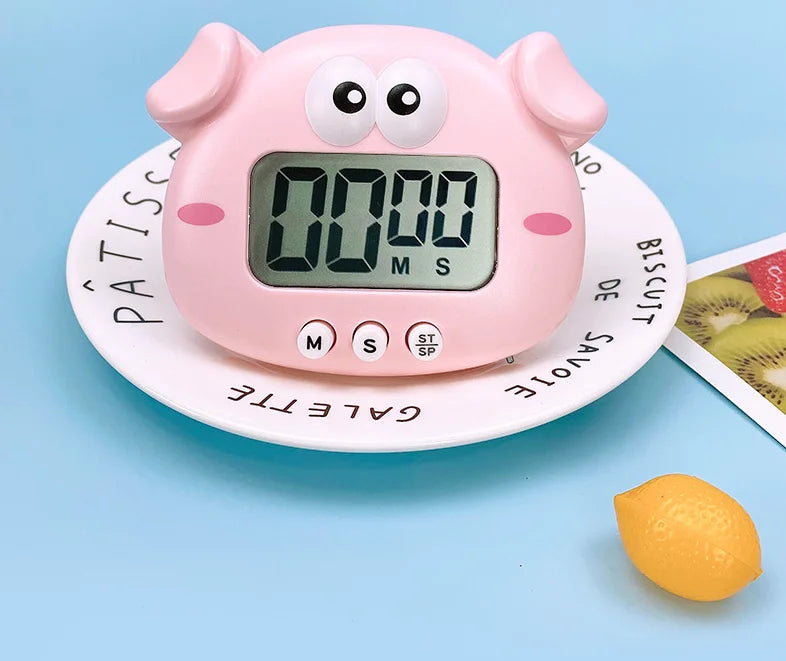 1-99 Minutes Cooking Study Work Timer Reminder For Shop Home Kitchen Gadget Cute Frogs Kitchen Electronic Digital Timer Gift