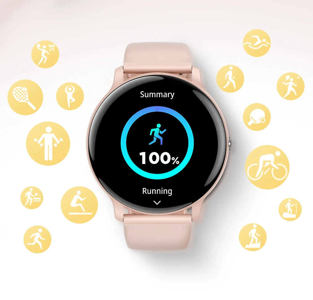 LIGE 2025 Bluetooth Call Smart Watch Women Custom Dial Watches Men Sports Fitness Tracker Heart Rate Smartwatch For Android iOS
