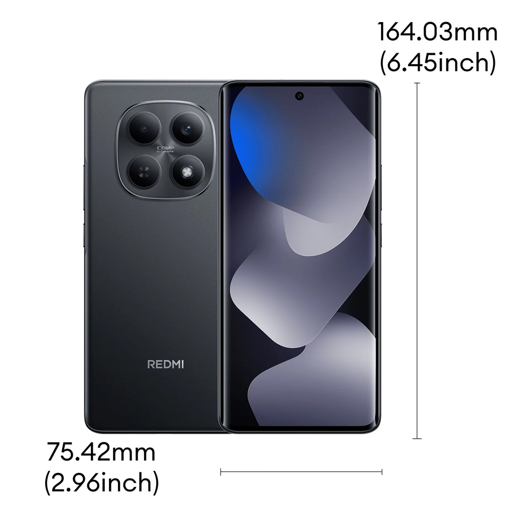 Xiaomi Redmi Note 15 4G 8+256GB Global Version MediaTek Helio G100-Ultra 120Hz 6.77 '' AMOLED Display 108MP Camera 6000mAh 33W