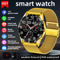 LIGE Smart Watch Men 2026 Full Touch Screen New Heart Rate Monitor IP68 Waterproof Sport Fitness Watch Bluetooth Call Smartwatch
