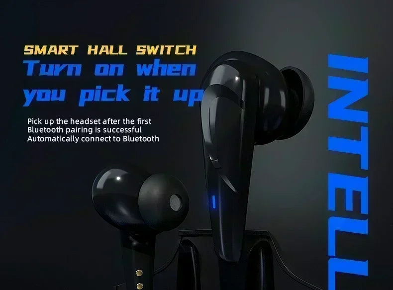 Original X15pro TWS Wireless Headphones Game Bluetooth Headphones with Microphone Fidelity Bass Earphones