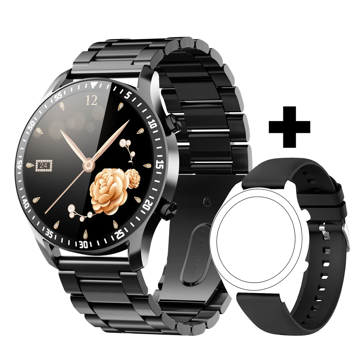 2026 New Sports Smartwatch for Man Bluetooth Call Camera Control Music Player AI Voice Fitness Tracker Watches for Woman Gifts