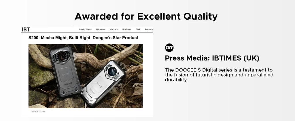 DOOGEE S200 Max 5G Rugged Phone 1.32" Rear Display Dual light Flashlight 16GB 512GB 22000mAh  6.72'' 120Hz Screen Smartphone NFC