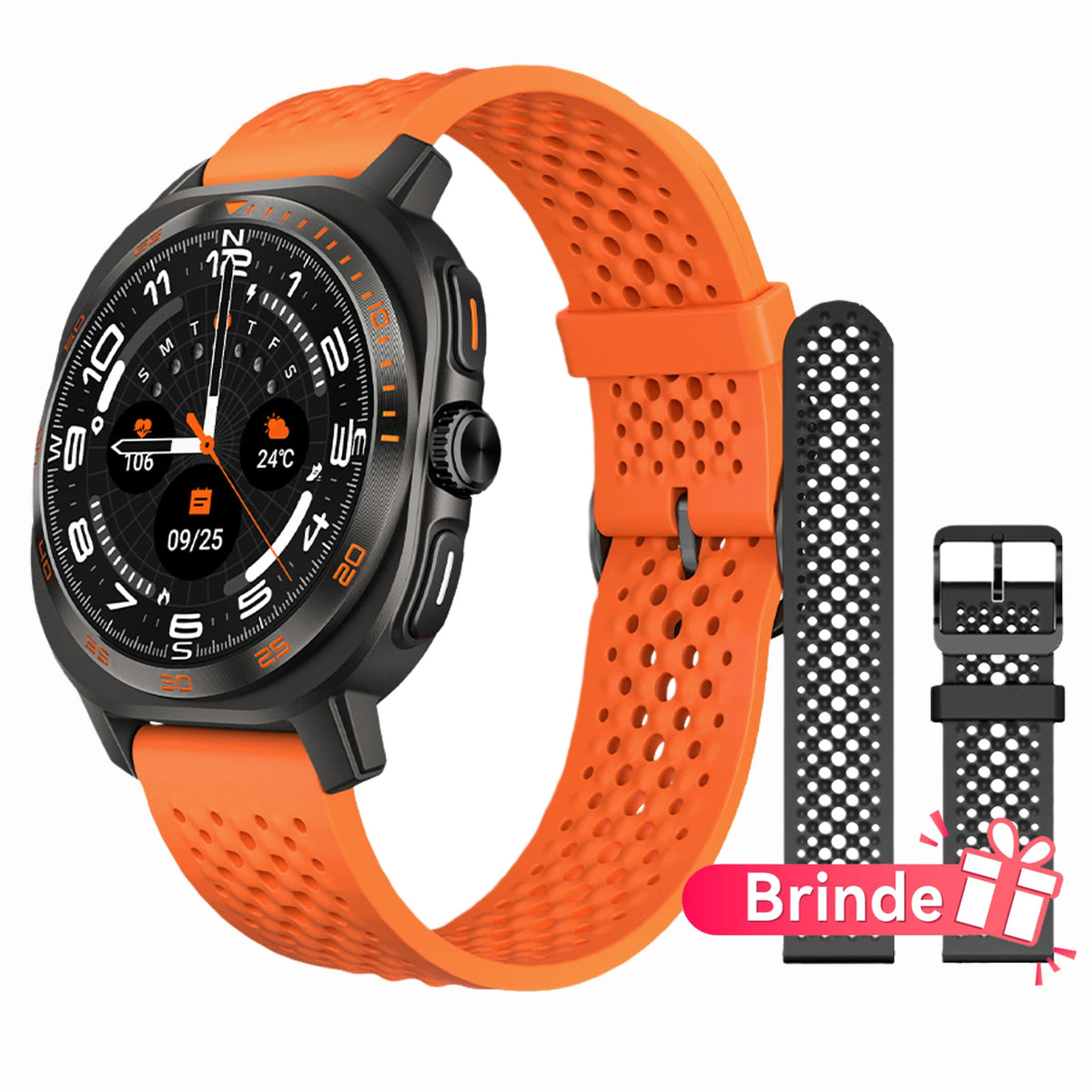 AURAFIT AM32 Custom Watch Wallpaper Smartwatch Call/Message Alerts Wireless Calls Sports Watch