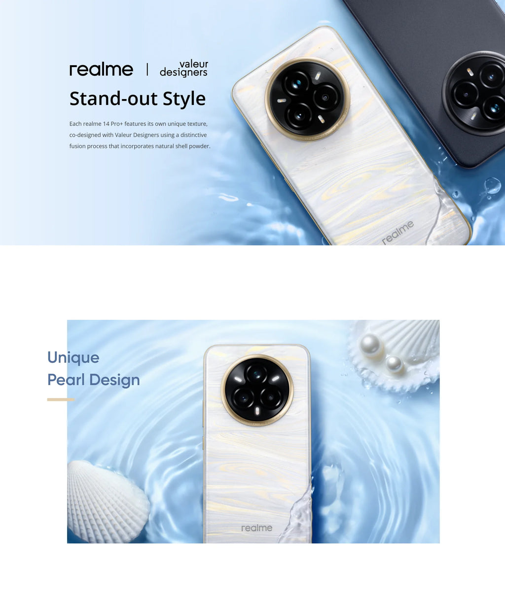 Europe Version realme 14 Pro Plus 5G Smartphone Snapdragon7s Gen 3 5260mAh Battery 80W SUPERVOOC Charge 50MP OIS Camera