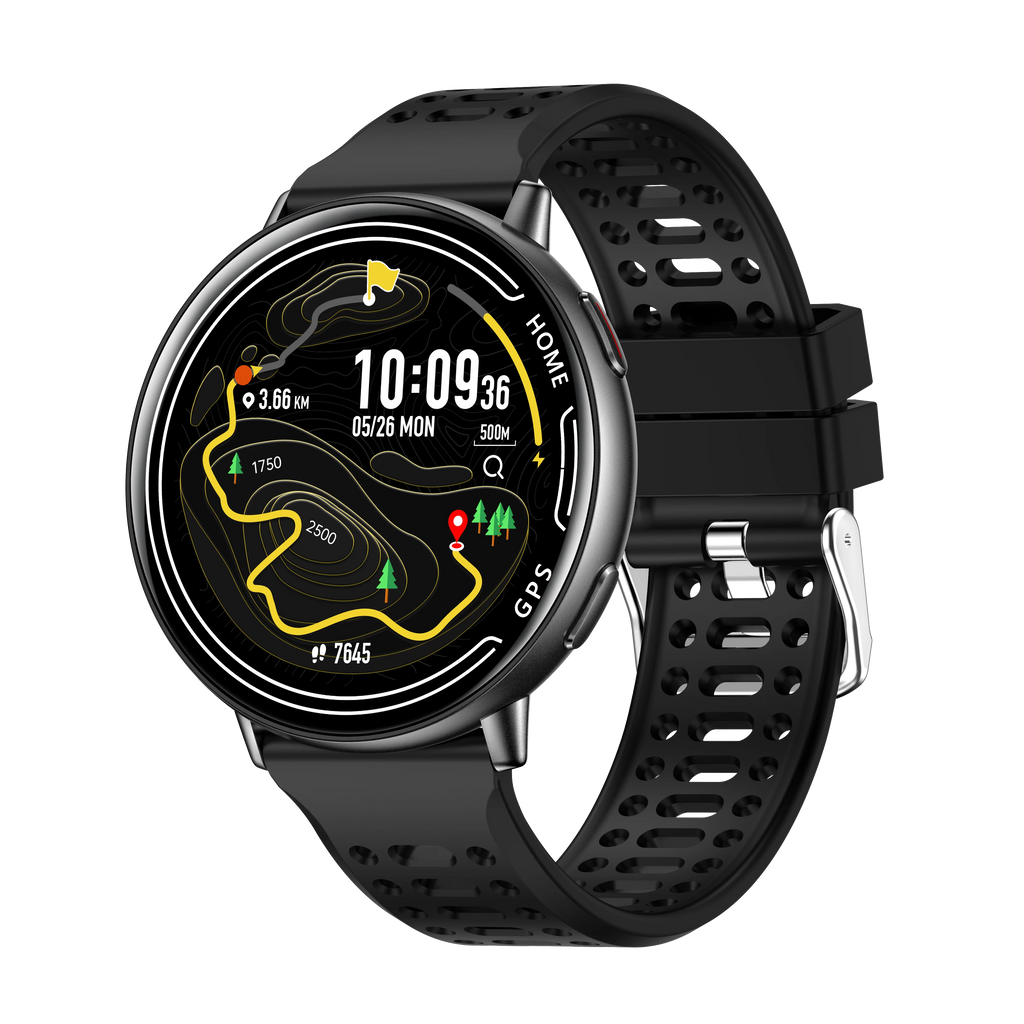 2025 Exquisite GPS Smart Watch Wireless BT Call Answer IP68 Waterproof Outdoor Sports Record Heart Rate Monitor for Men Women