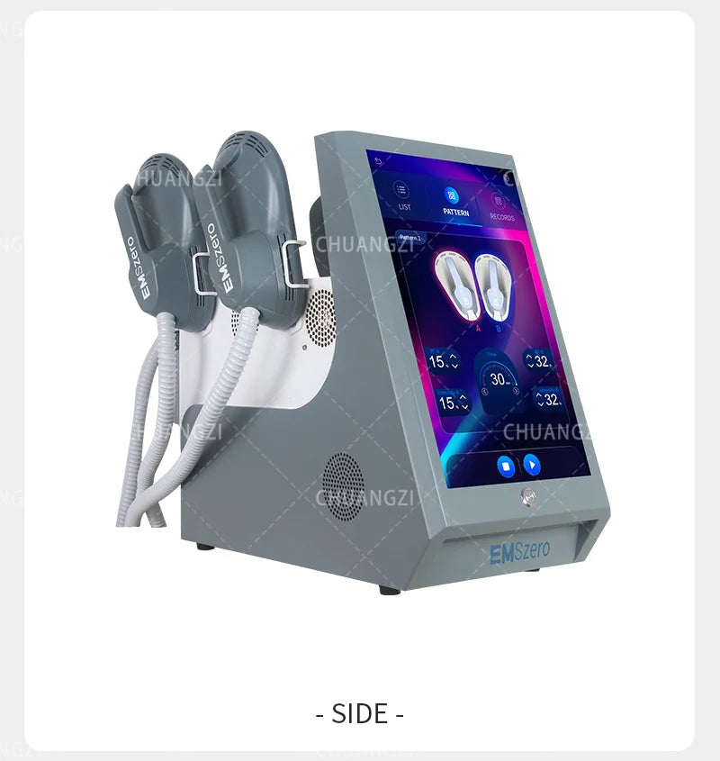 EMS MYOslim Body Sculpt Machine RF Sculpting Electromagnetic Stimulate Body Slimming Machines Muscle Build 6500W 4 5 Handles