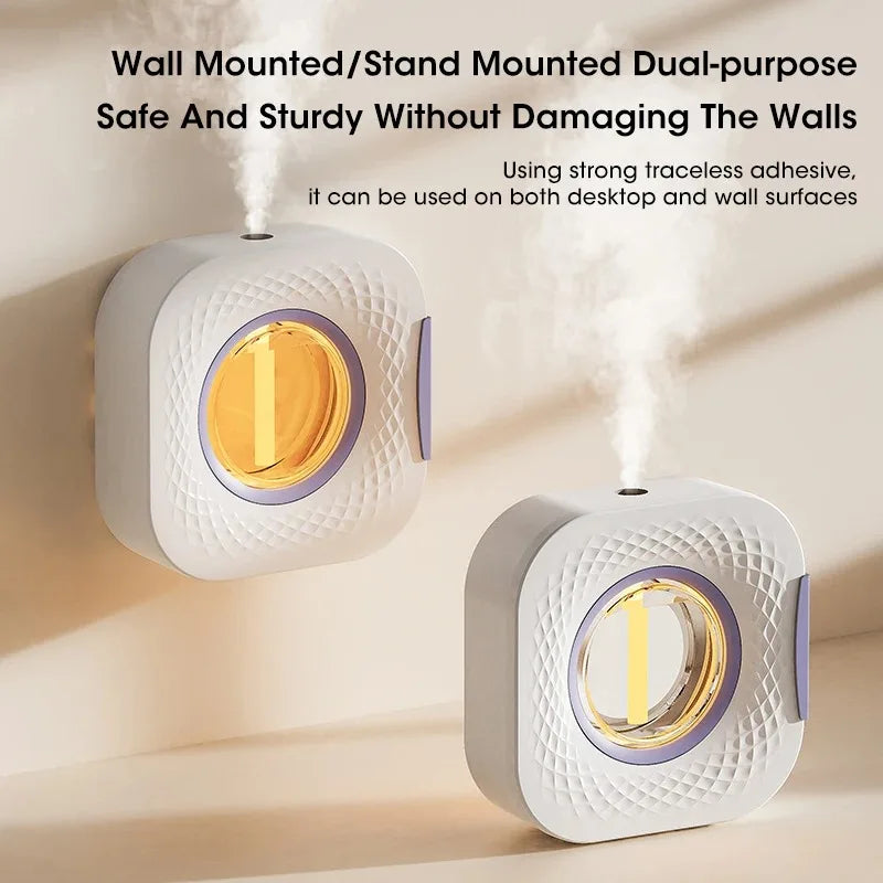 Automatic Aromatherapy Machine Portable Fragrance Sprayer Essential Oil Diffuser Bathroom Air Deodorization Hilton Lavender Oil