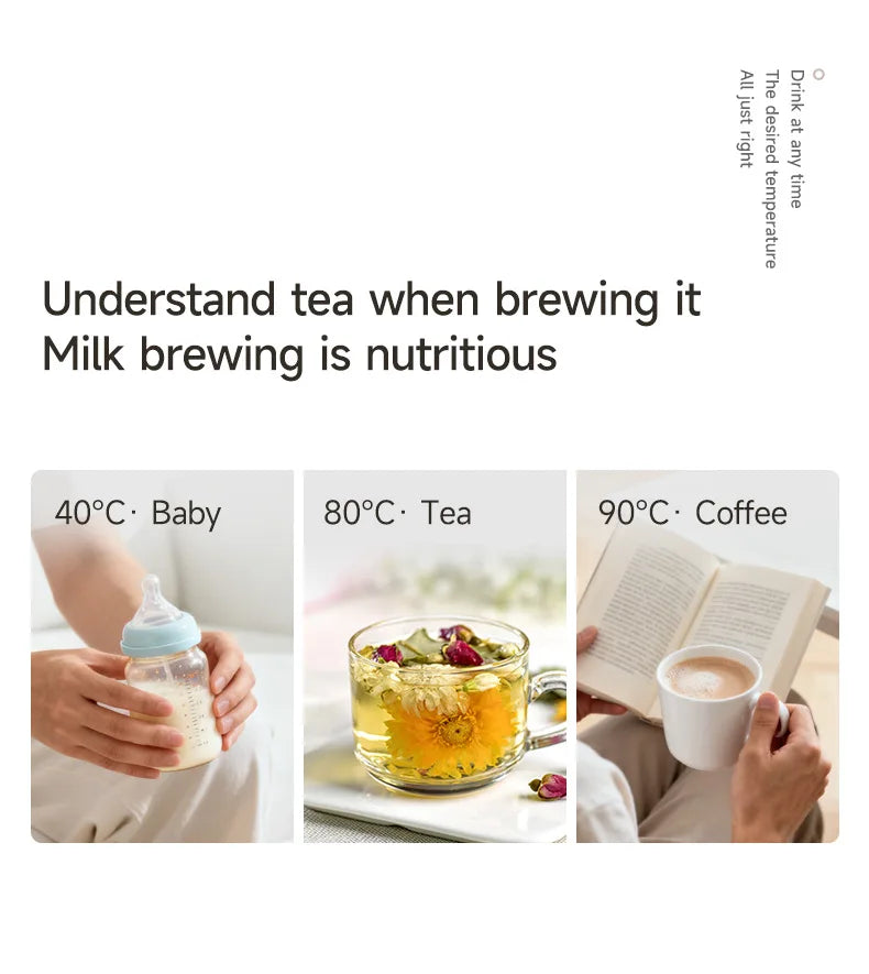 3.5L Electric Kettle Automatic Keep-Warm Electric Pot 12-level Temperature Adjustment Water Kettle Multifunction Water Dispenser