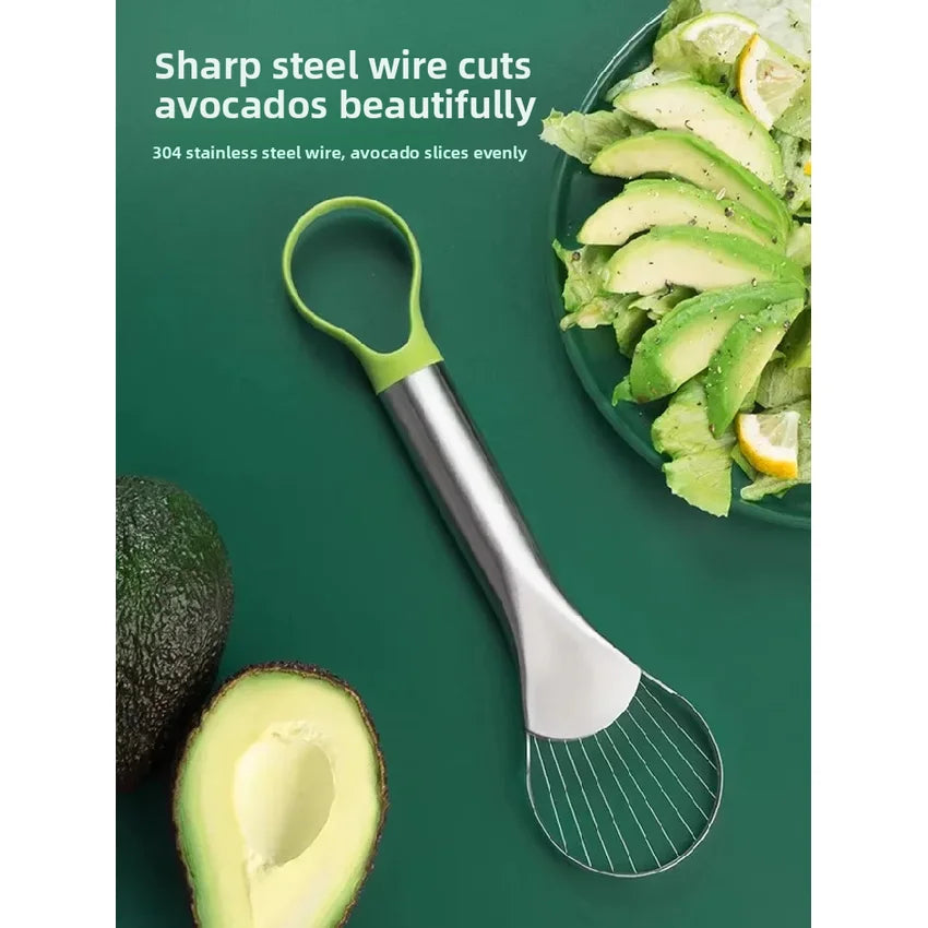 Avocado Knife Gadget Stainless Steel Cutters Kitchen Gadgets Fruit Cutting Artifact All for Kitchen and Home Dragon Fruit Slices
