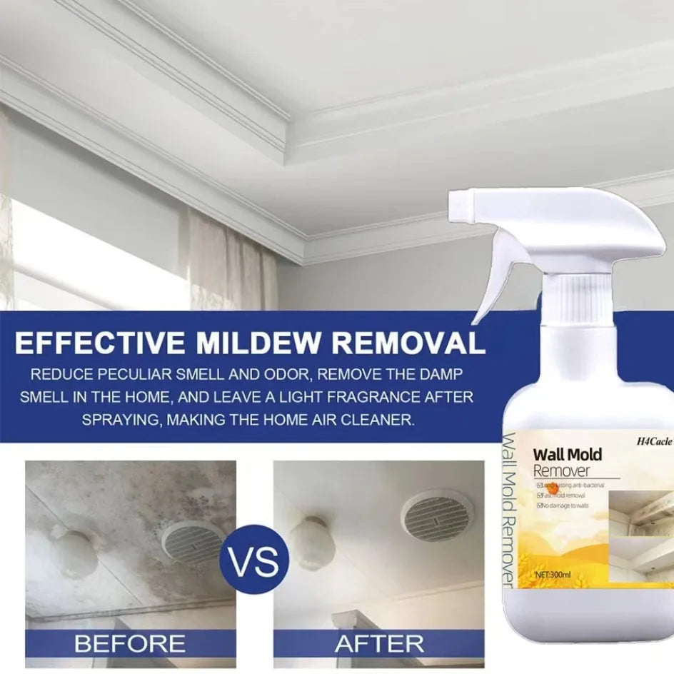 Mold Remover Spray Prevent Fungus Furniture Tile Wall Stains Removal Sink Descale Antibacterial Bathroom Mildew Cleaning Agent