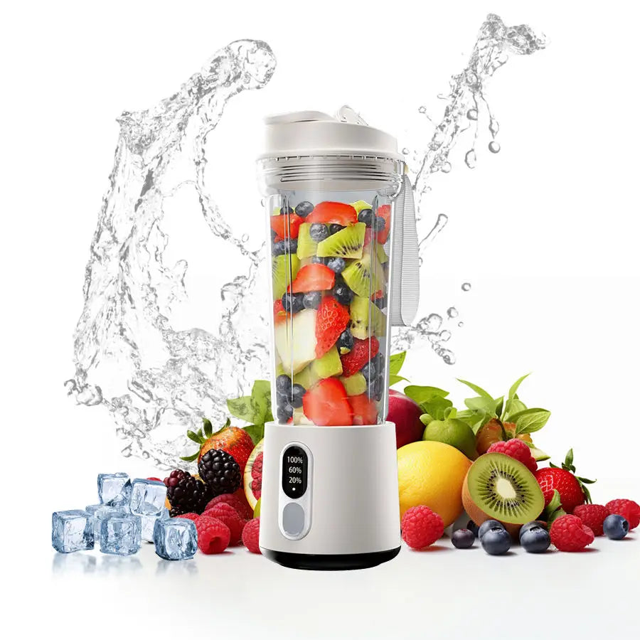 New 300W Powerful Juicer USB 4000mAh Battery Multi-use Juice Cup Grinder Outdoor Portable Fresh Fruit Blender Smoothie Juice Cup