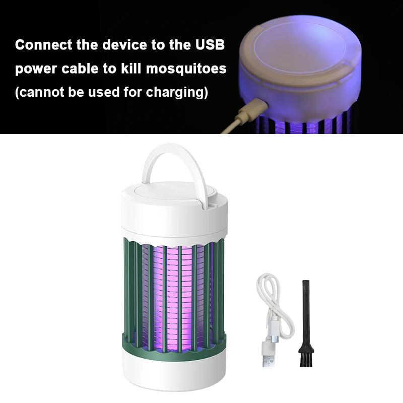 Electric Mosquito Killer Lamp UV Light Bug Zapper Trap USB 5V Summer Fly Swatter Insect Killer Light ﻿Camping