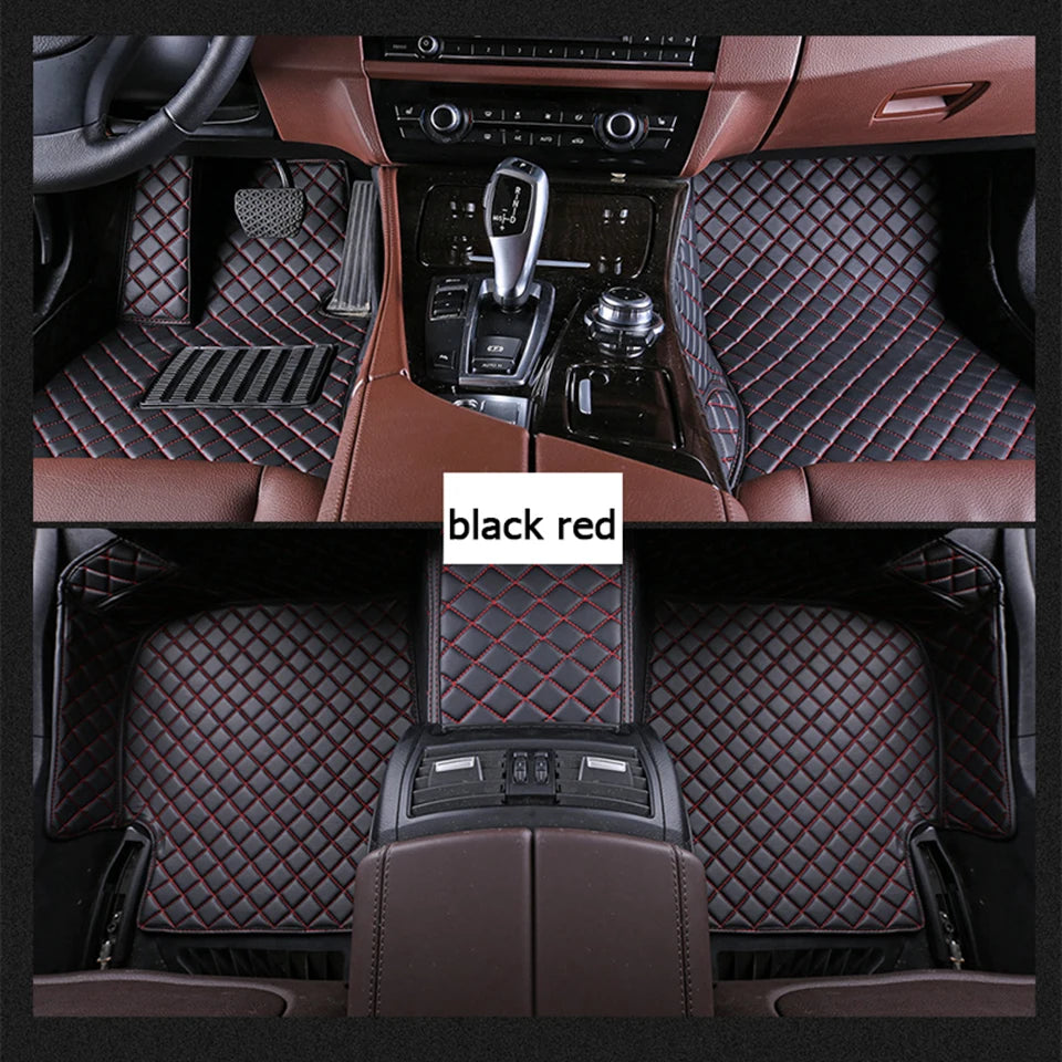 MNMNAUTO Custom Car Floor Mats For Mercedes Benz CLA X117 X118 C117 Auto Carpets Foot Coche Accessorie