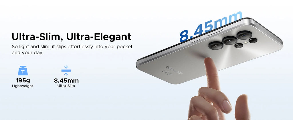 Global Version DOOGEE Note56X Pro Smartphone Gemini AI  6150mAh Battery 6.56'' Display Android 16 Mobile Phone Widevine L1 NFC