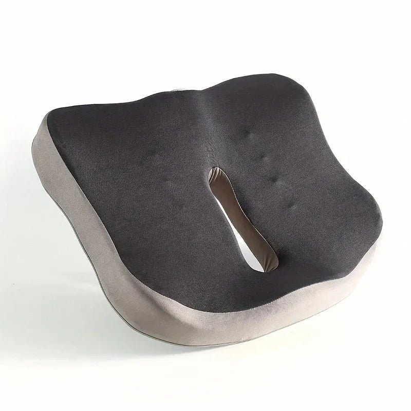 Memory Foam Seat Cushion Tailbone Sciatica Back Pain Relief Comfort Office Chair Car Seat Cushion Non-Slip Orthopedic MemoryFoam