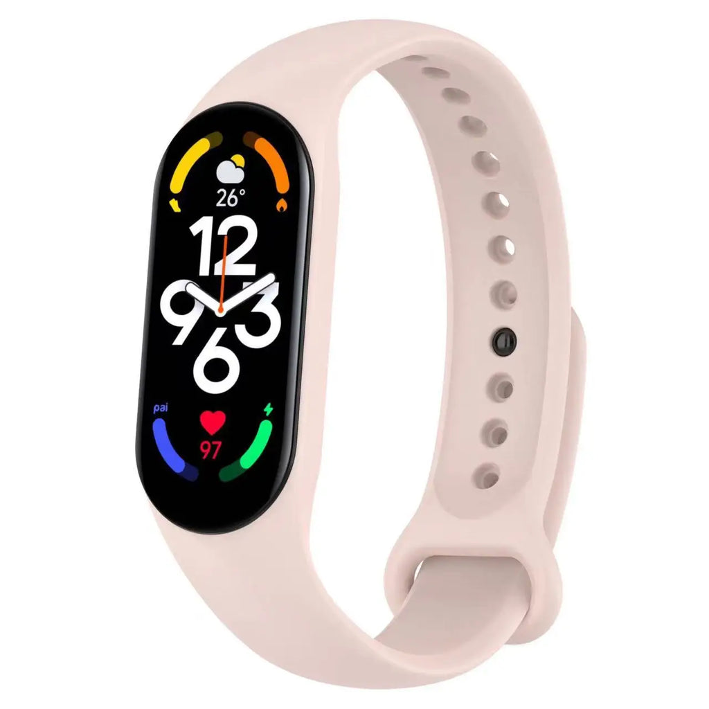 Sports Silicone Strap For Xiaomi Mi Band 7 6 5 4 3 Bracelet Wristband Miband 7 Belt strap For mi band 6 5 4 3 Correa Accessories